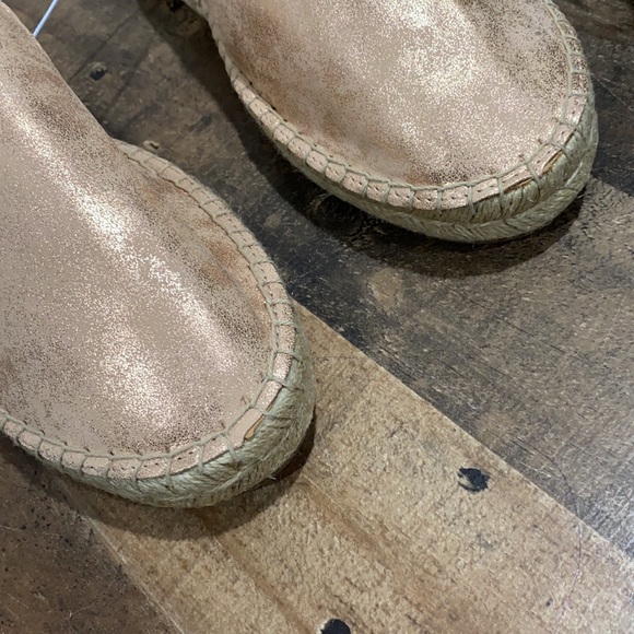Universal Thread slip on mules NWT jute metallic - Picture 5 of 5